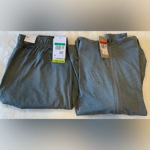 Nike Mens Yoga Track Suit Pants Zip Up Sweatshirt BRAND NEW